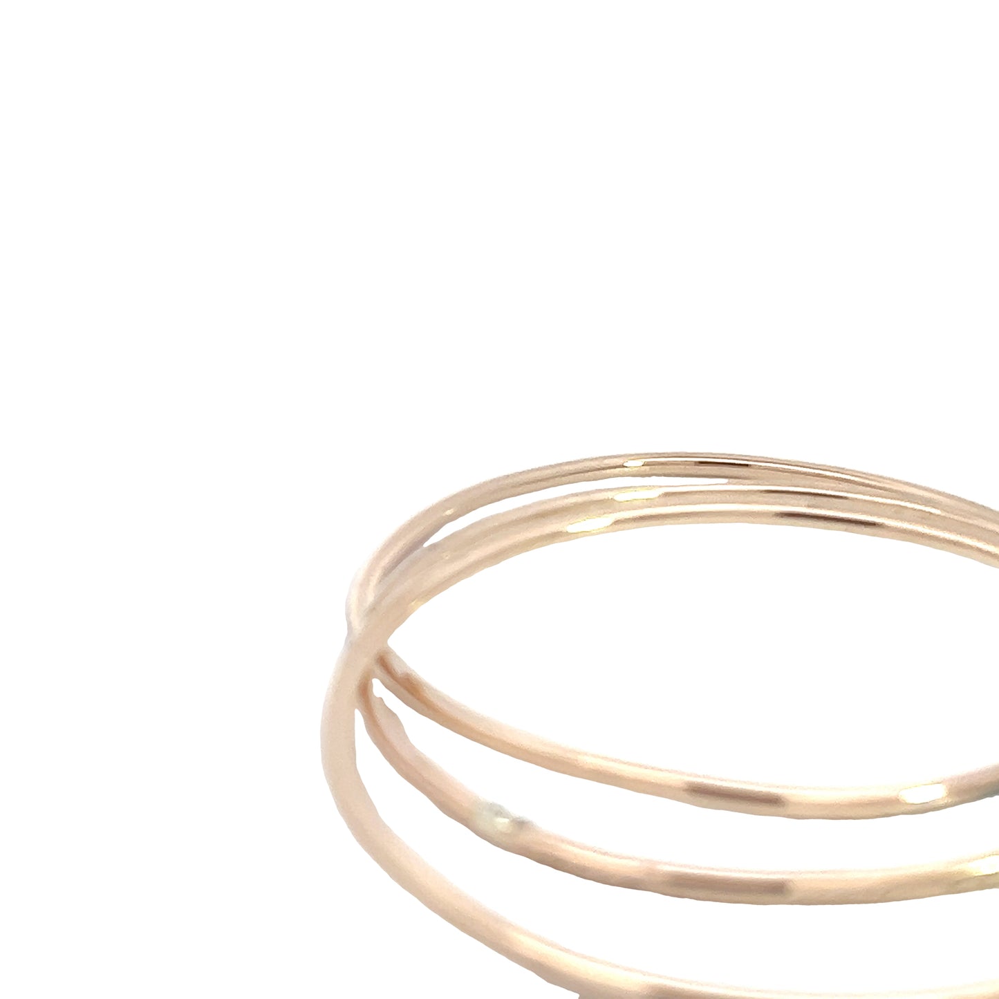 Elegant Rose Gold Bangles