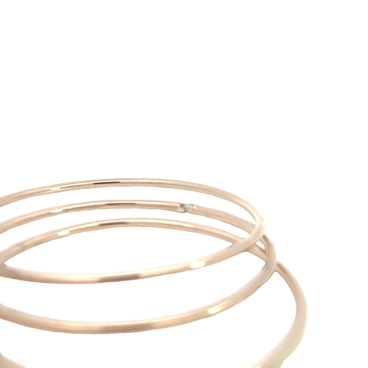 Elegant Rose Gold Bangles