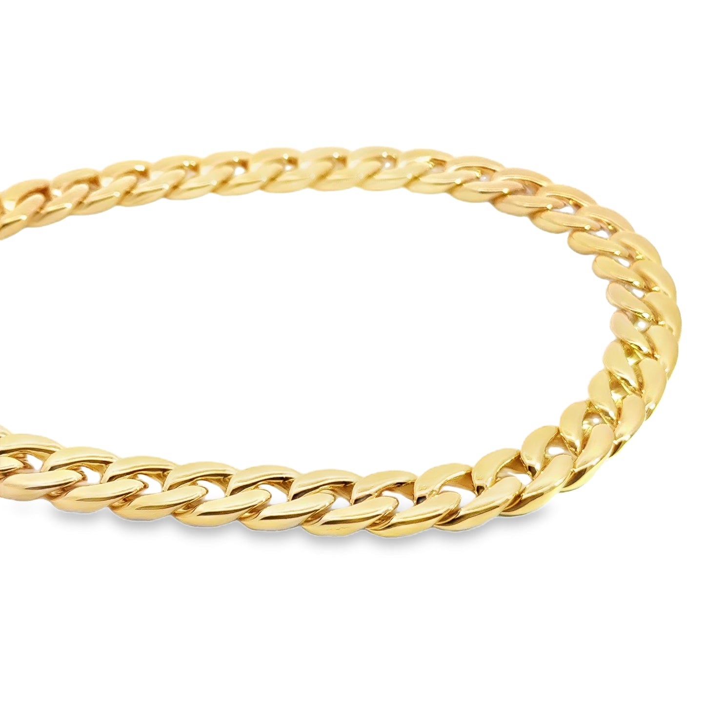 Luxurious Gold Cuban Link Chain Necklace