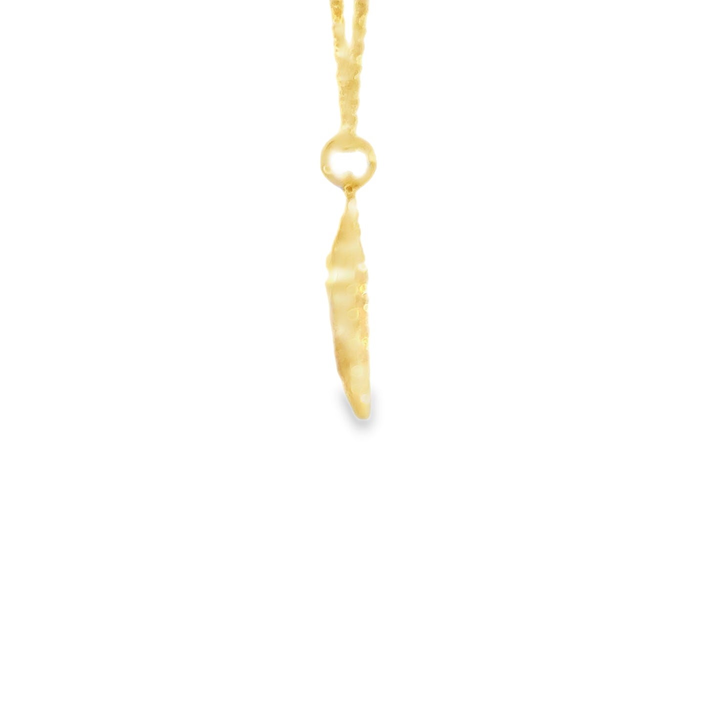 Elegant Yellow Gold Medallion Pendant