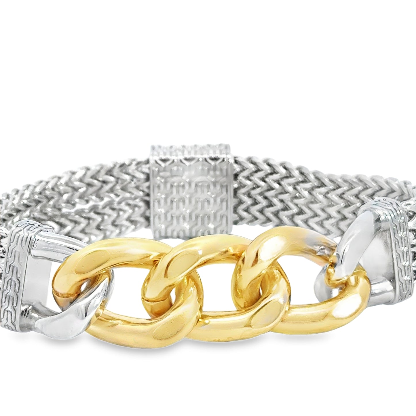 Elegant Gold Chain Link Bracelet