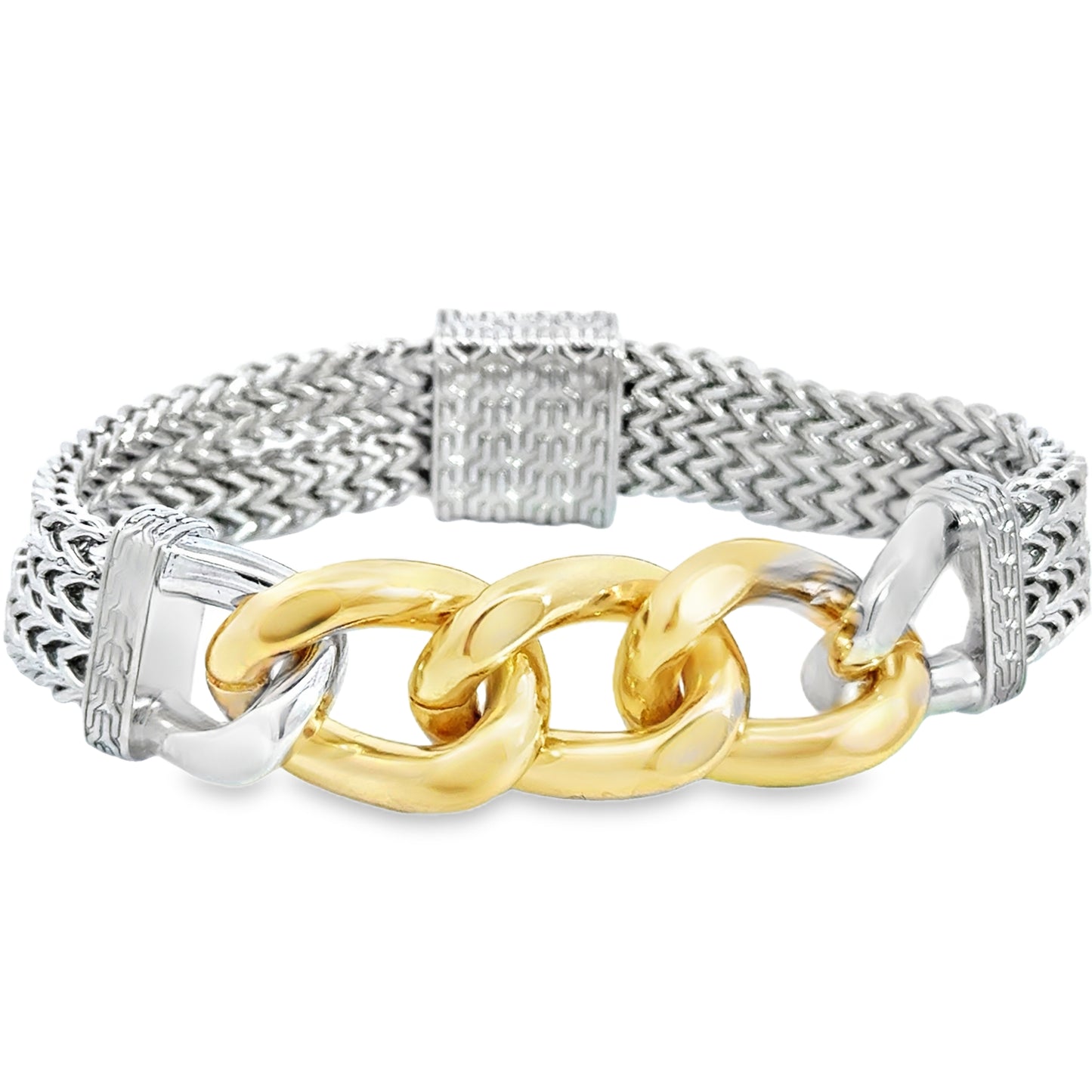Elegant Gold Chain Link Bracelet
