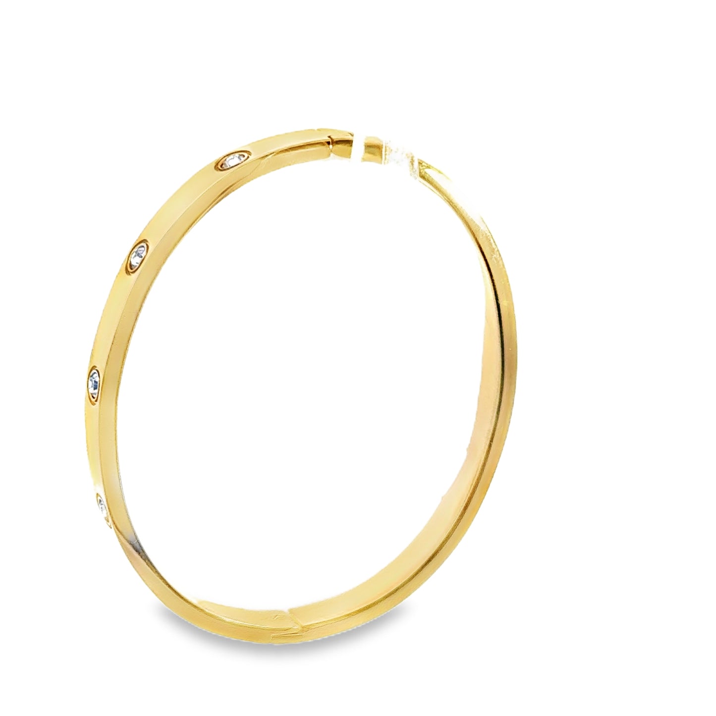 Elegant Gold Stone Accent Bracelet. LOVE