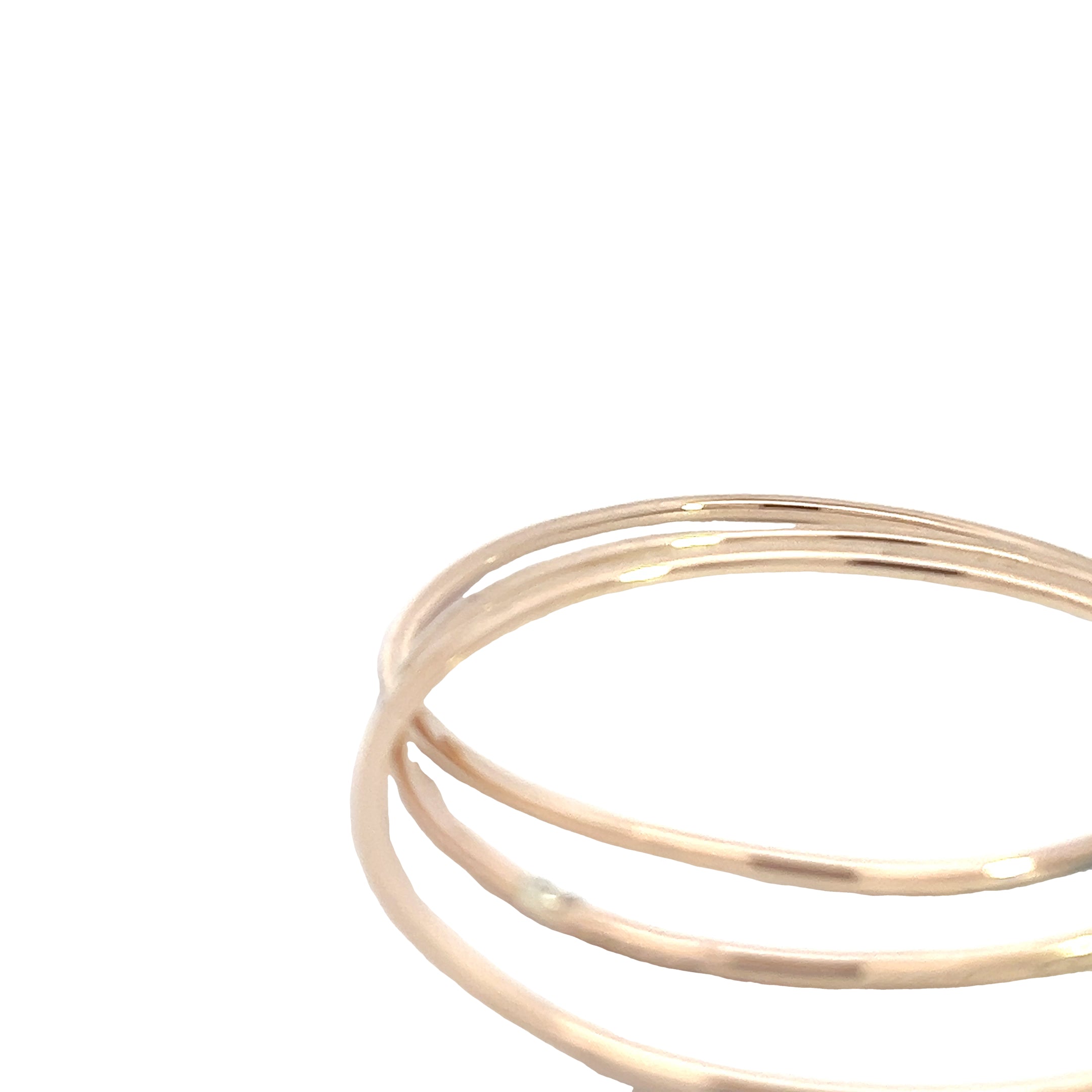 Elegant Rose Gold Bangles