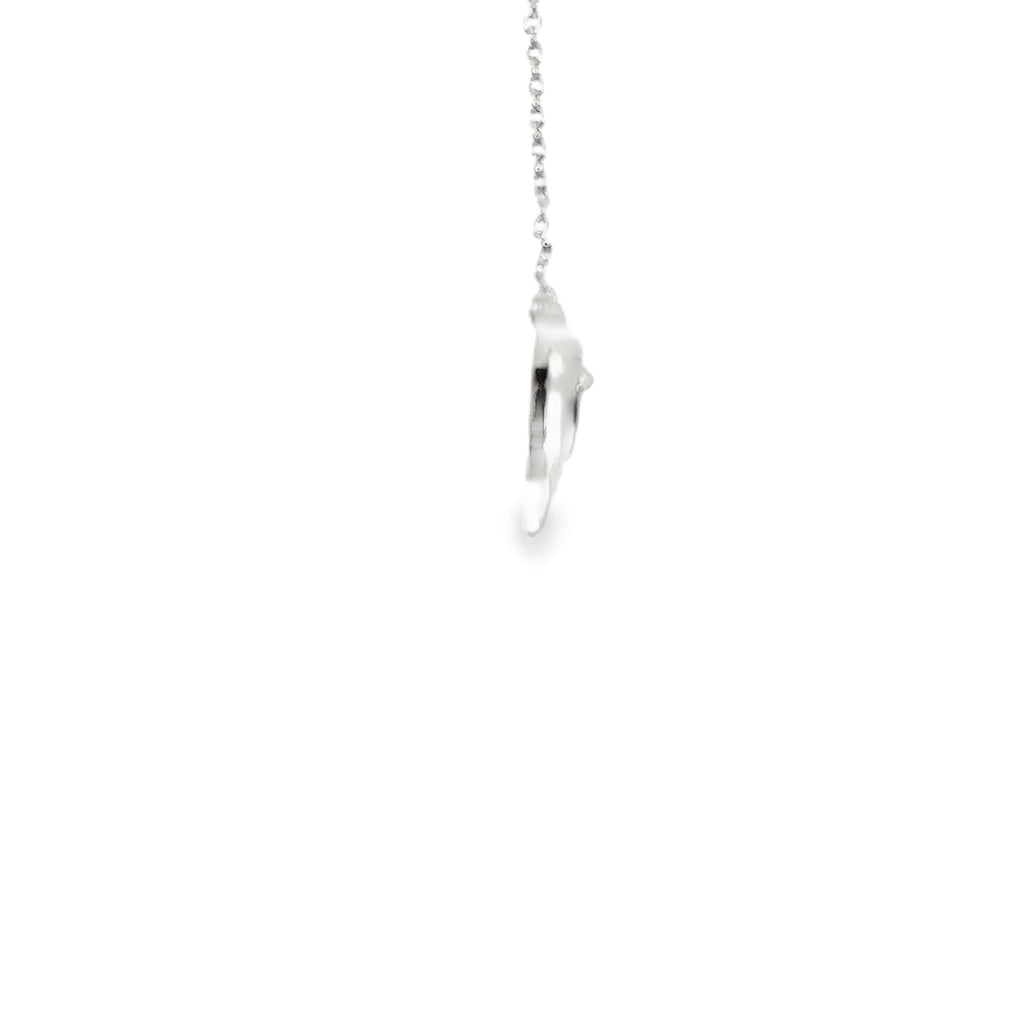 Silver Heart Charm Necklace: Minimalist Love