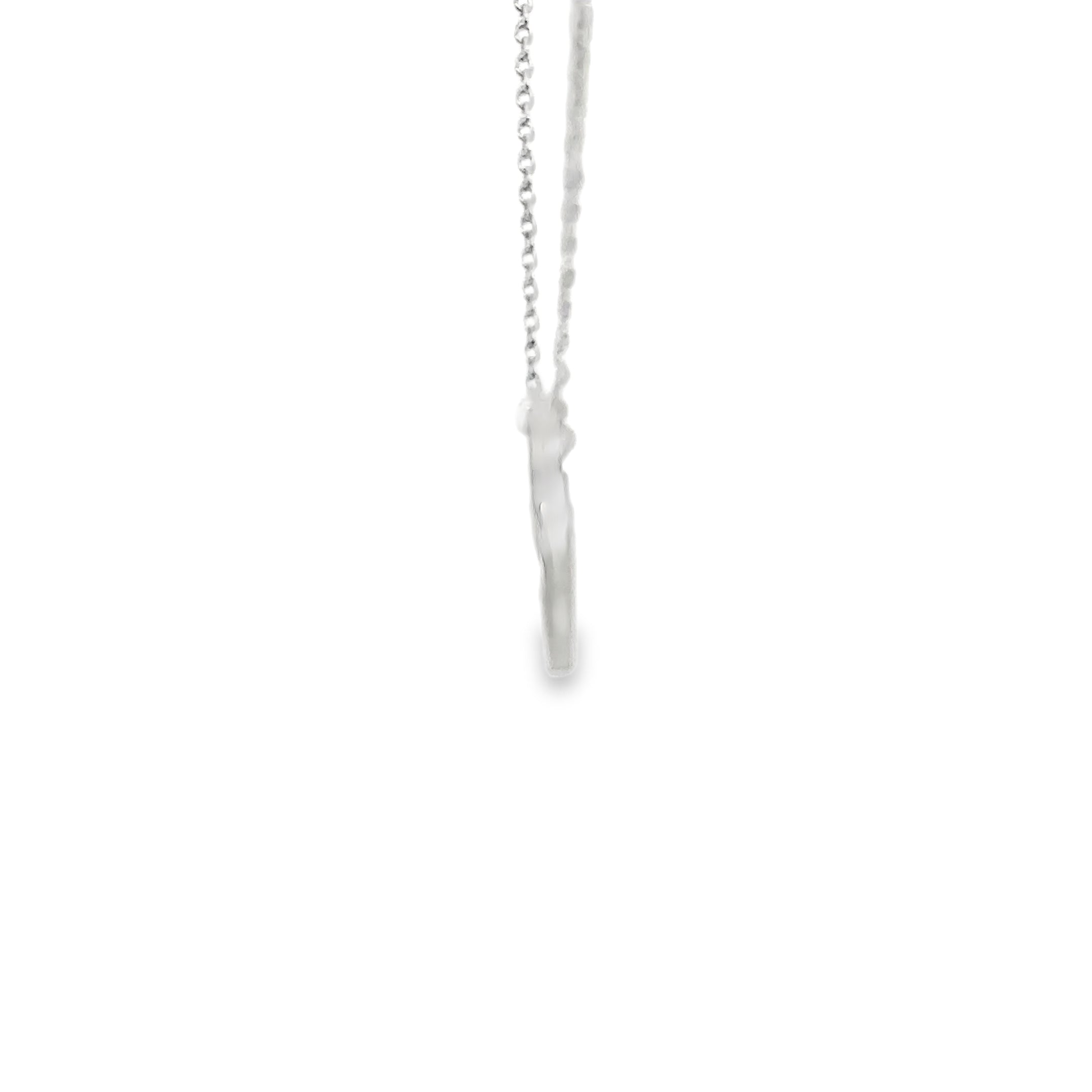 Silver Heart Charm Necklace: Minimalist Love