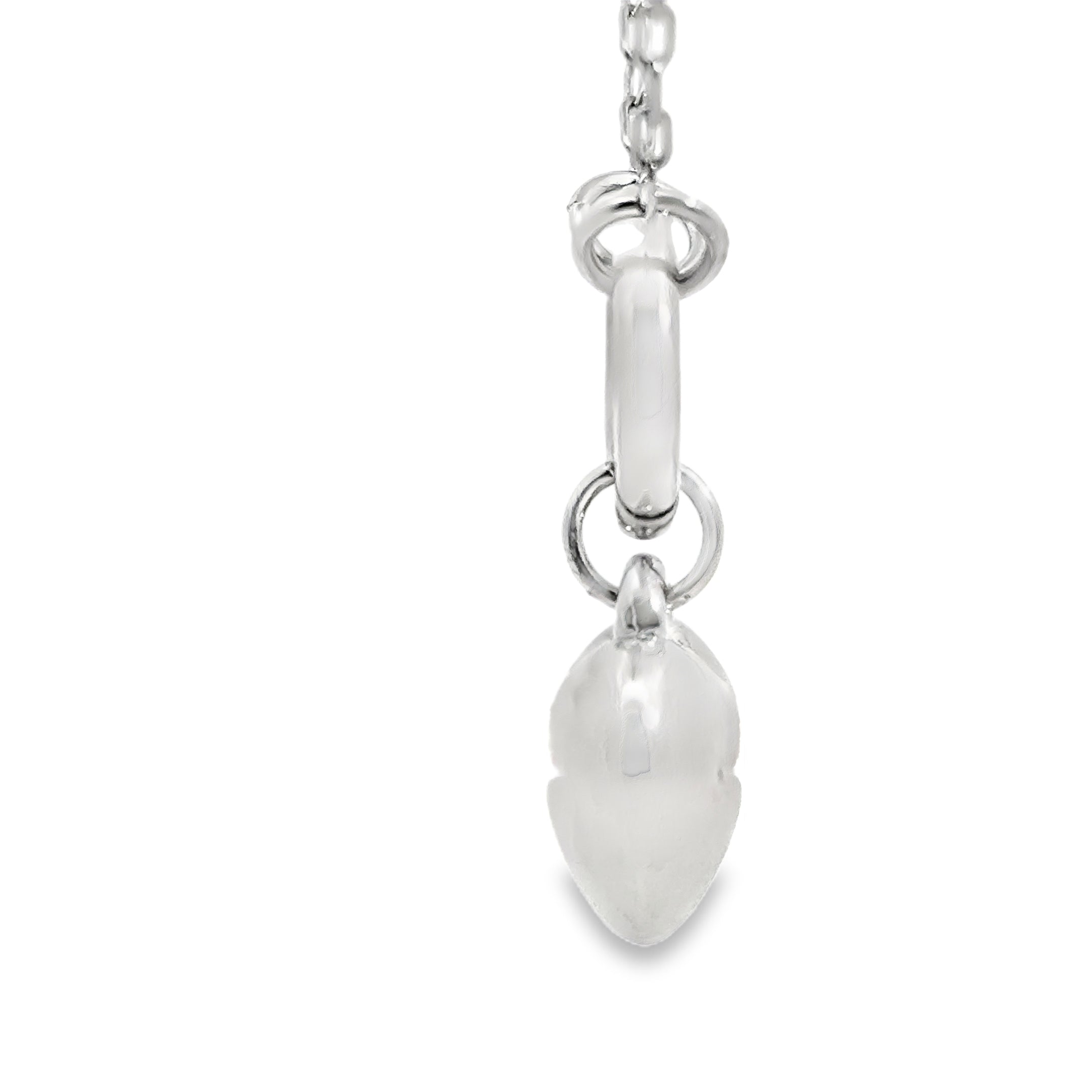 Silver Heart Charm Pendant Necklace