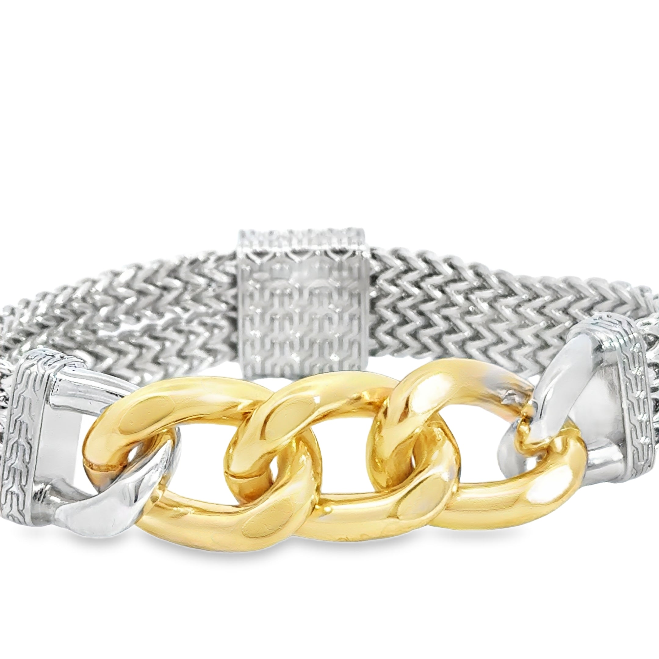 Elegant Gold Chain Link Bracelet