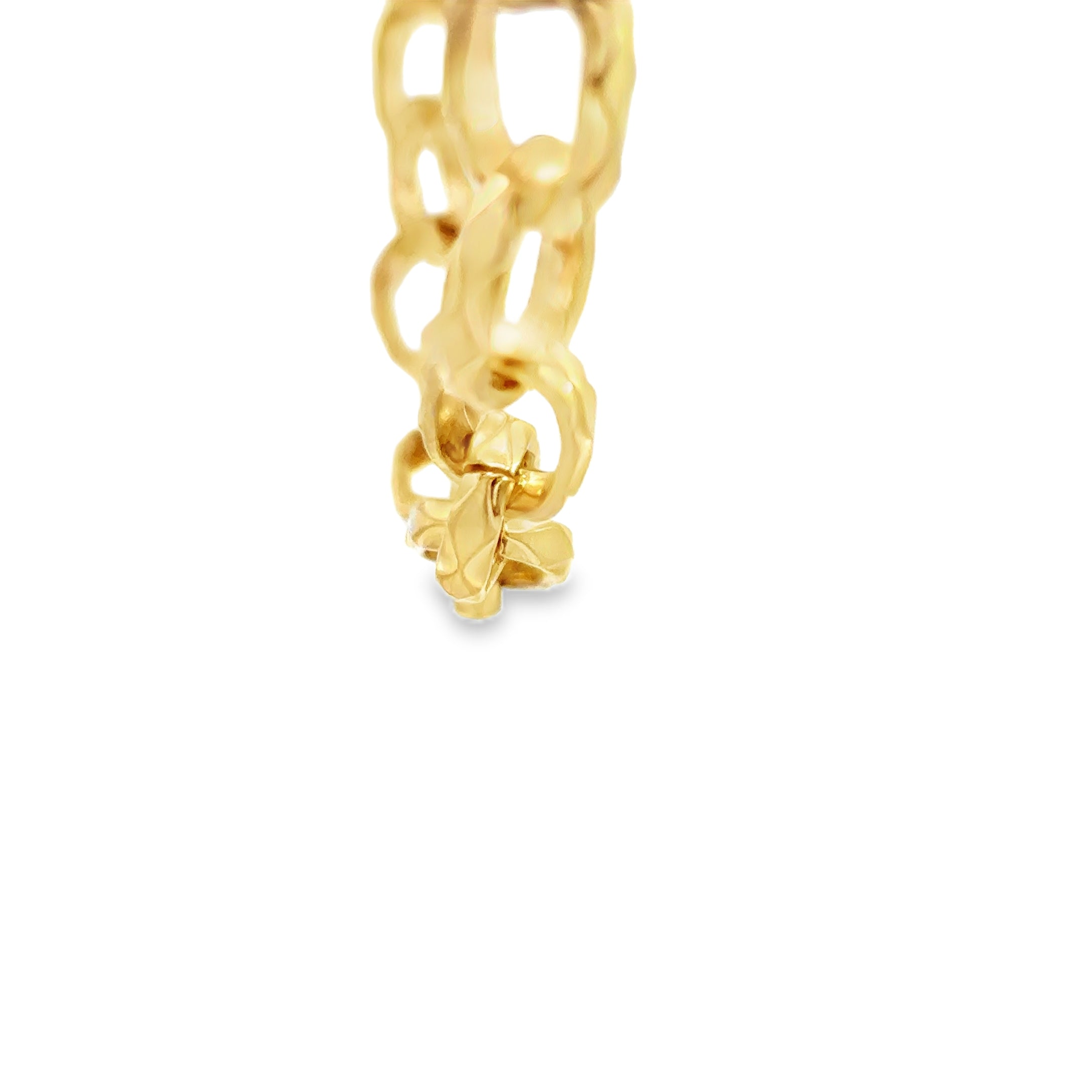 Chic Yellow Gold Link Chain Necklace