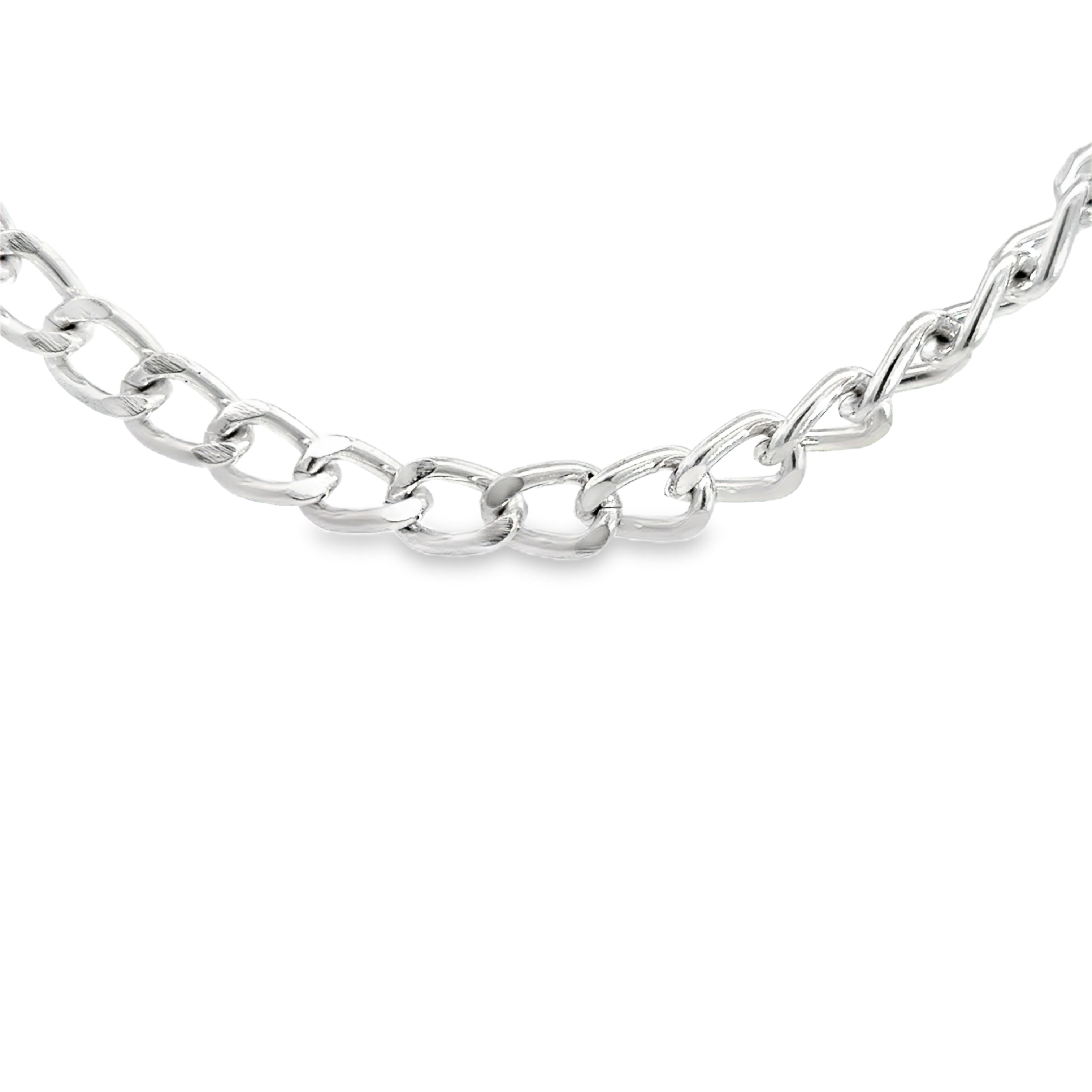 Sterling Silver Classic Link Chain Necklace