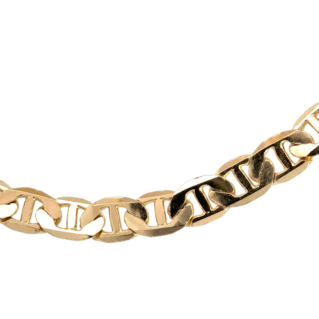 Classic Yellow Gold Layered Chain Necklace