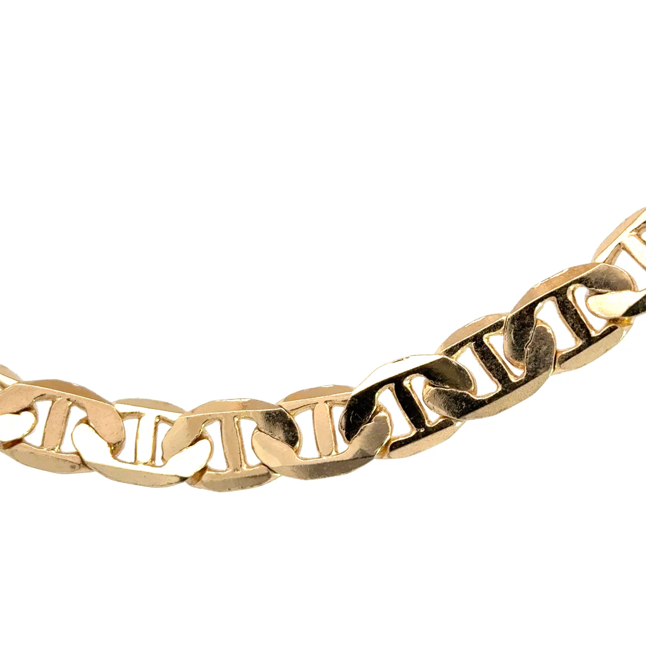 Classic Yellow Gold Layered Chain Necklace