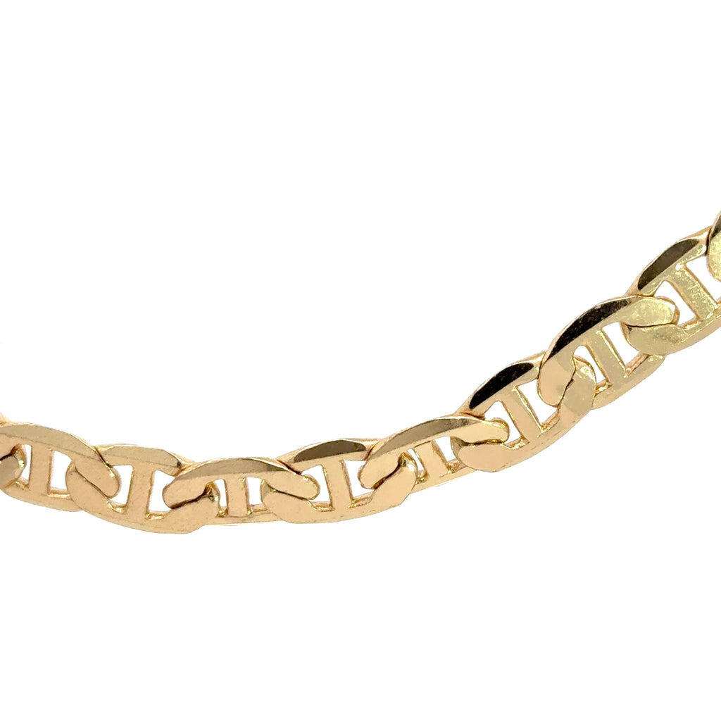 Classic Yellow Gold Layered Chain Necklace