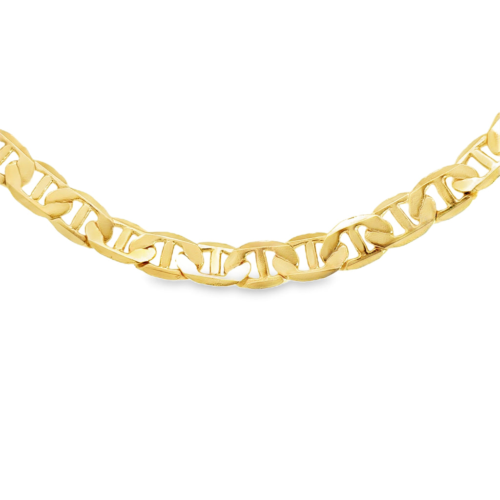 Classic Yellow Gold Layered Chain Necklace