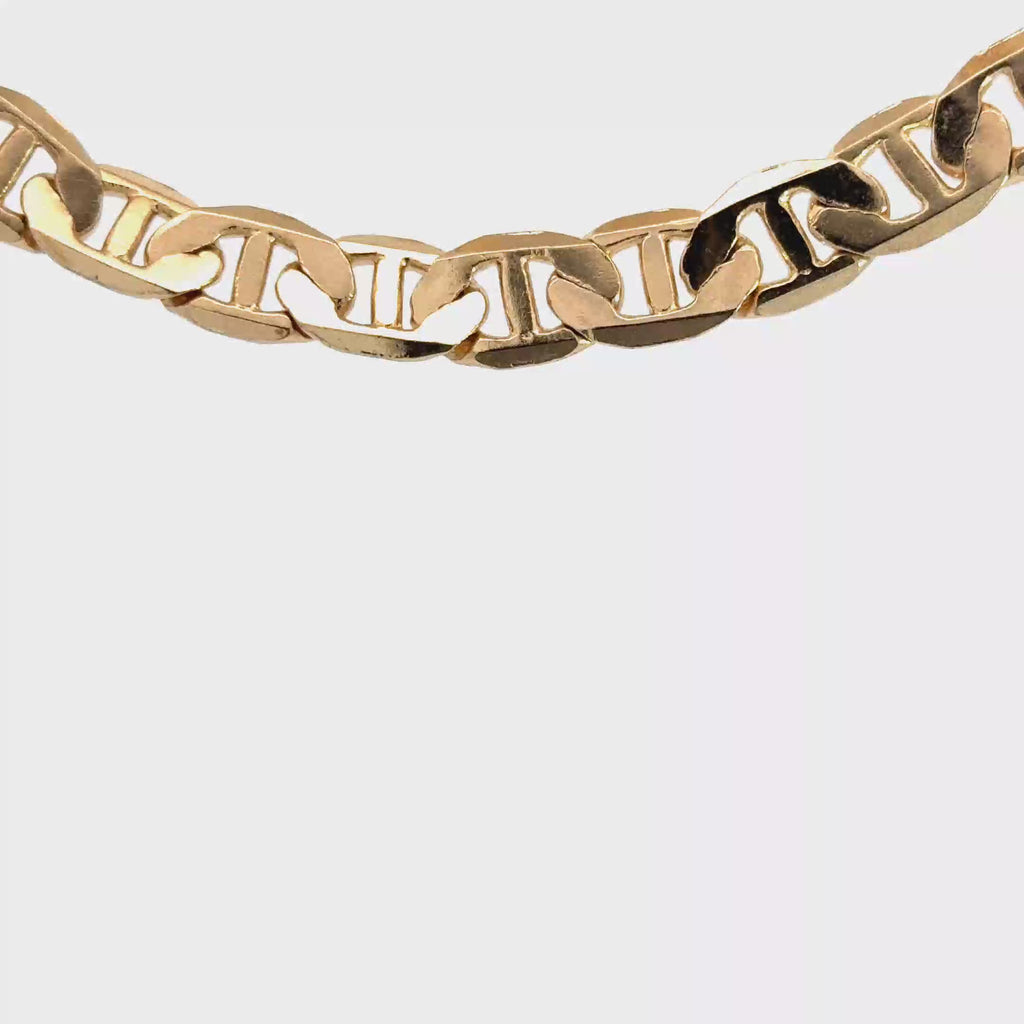 Classic Yellow Gold Layered Chain Necklace