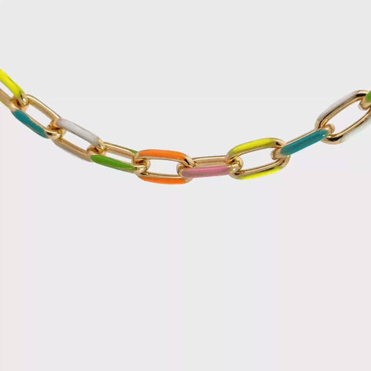 Elegant Gold Chain Necklace